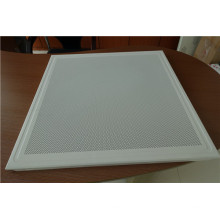 600 * 600 mm de aluminio perforado Falso techo de azulejos / paneles